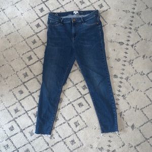 River Island blue skinny jeans